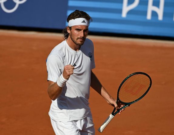 欧洲网球队逆转法国网球队，西西帕斯一己之力扛起全队